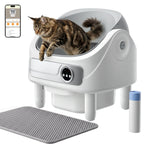 Litière autonettoyante pour chat 75 L – connectée et silencieuse